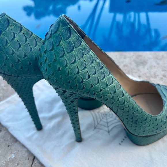 Charlotte Olympia Python Heels - Picture 11 of 15